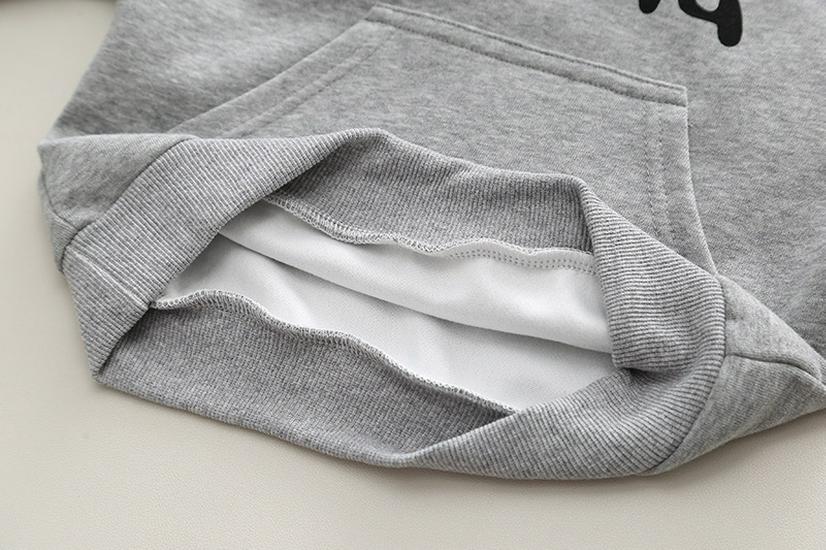 Spring Boys' English Panda Hoodie & Bag Two-Piece Set (0-5 Years) - New Autumn Arrival