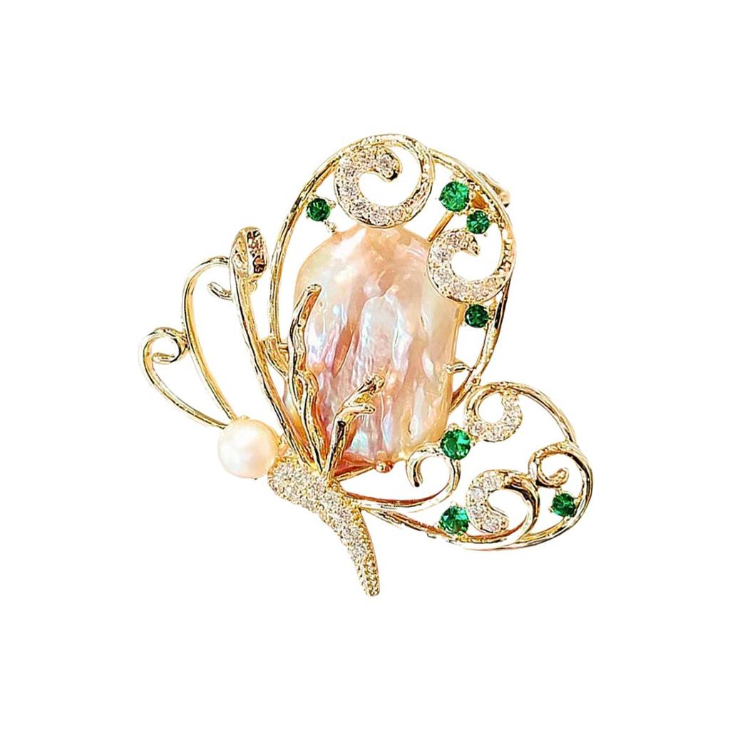 Motýlí brož Špičková dámská Vynikající Všestranná Barokní Špičkový smysl Pin Doplňky Oblek Korsáž Módní Sváteční dárek