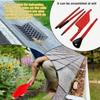 5pcs Portable Gutter Cleaning Tool Plastic Handle Leaf Cleaning Tools  Garden Tool