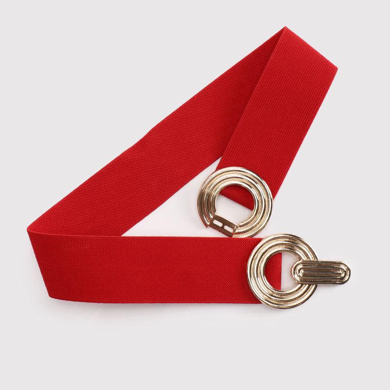 Women's Casual Elastic Waistband Decorative Fashion Belt