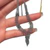 Exquisite European-American Adjustable Metal Rice Grain Necklace: Luxury Collarbone Chain
