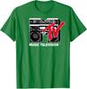 MTV Beach Island Flamingo Logo Vintage Graphic TShirt MTV Sunset Shape Boombox Checker Design Tee Top Unisex on The Moon Outfits