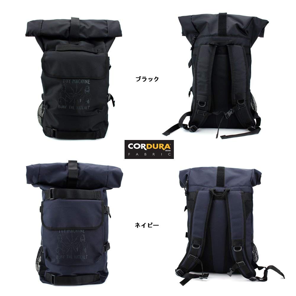 TOY MACHINE Backpack, Plenty of Storage, Specialty Skater Series, Navy, TM-B004-NVY