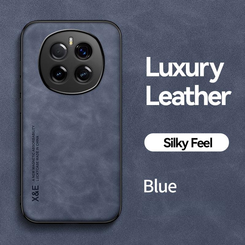 

Мягкий силиконовый каркас Кожаный чехол для Honor Magic 7 Pro Magic 7 Lite Автомобильный магнитный Защитный чехол на заднюю панель для Magic7 Magic7Lite Funda For Magic 7 Lite синий