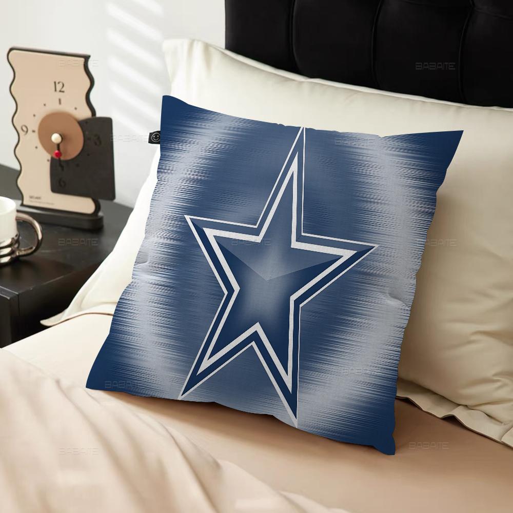 Dallas C-Cowboys Prayer Maple Design Cushion Cover Happy Autumn Harvest Decor Holiday Decorati Pillow Cover