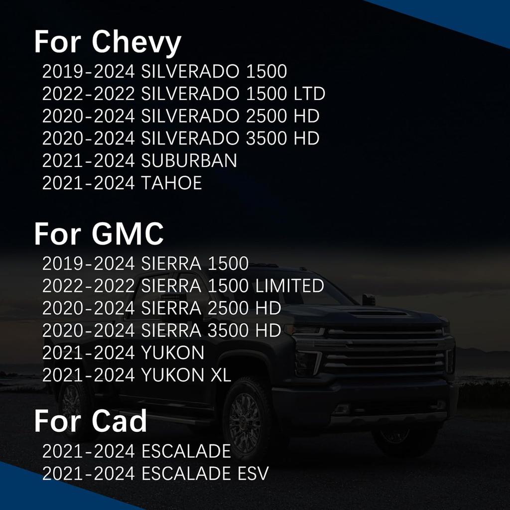 A3244C Engine Air Filter For -2024 Chevy Silverado 1500/2500 HD/3500 HD,Suburban,Tahoe,GMC Sierra 1500/2500 HD/3500 HD,Yukon,Escalade 84121219