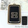 Car Key Case Cover 4 Button For Renault Koleos Kadjar Megane Talisman Captur Espace Clio - Tpu Keyring Car Accessories