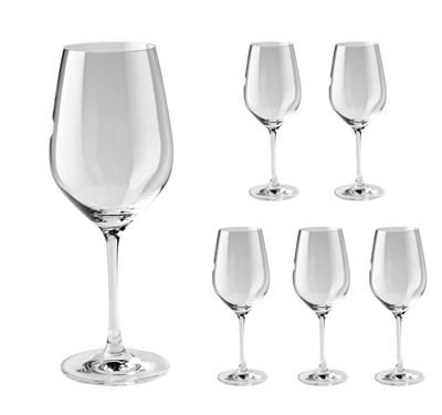 ZWILLING Wine Glass 6pcs Red Wine Set Japanese ZWILLING Red Wine Glass "Red Set" [Authorized Product] Prédicat 36300-812