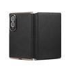 Luxury Genuine Premium Cow Leather Magnetic Wallet Case for Samsung Galaxy Z Fold 8 Wide Fold 8 Ultra Cover Plating Bumper Funda