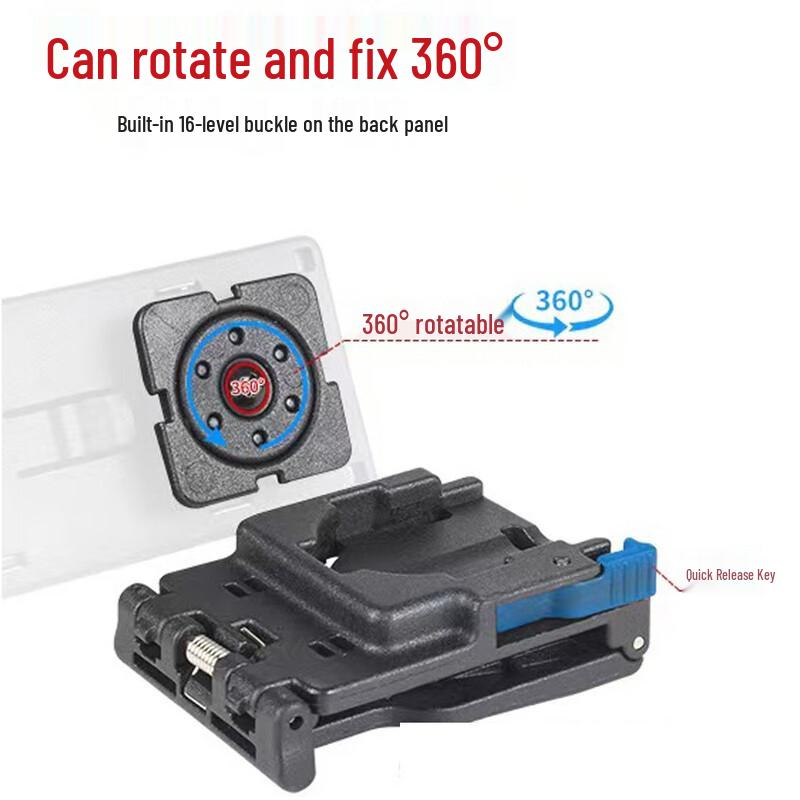 Junshi Tactical Rotating Waist Flashlight Holster