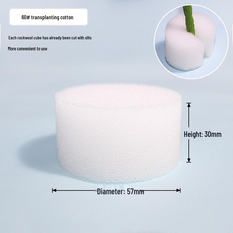 Hydroponic I-Shaped Polyurethane Sponge for Soilless Cotton Seedlings and Vegetables.