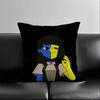 1pc Ena Pillow Case Square Bedroom Sofa Leisure Comfort Cushion Car Living Room Home Decoration