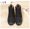 Men's Winter High-Top Canvas Boots with Velvet Lining - Warm, Durable, Cold-Proof Work Shoes