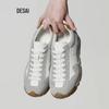 Desai Women's Breathable Wear-Resistant Retro Hiking Shoes - Low-Top, Non-Slip, Trendy Casual Sneakers