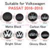 Für VW Volkswagen Jetta MK5 Golf ABS Auto Frontemblem Kühlergrill-Plakette Kofferraumplakette geeignet für Volkswagen Passat 2016 2017 2018 Lav