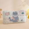 Summer Children's Cartoon Memory Foam Pillow: Cool-touch, Skin-friendly, Slow Rebound, Neck Support for Kindergarten Naps.