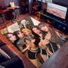 Custom personalization (G)I-DLE Print Area Rug - Soft, Washable Non-Slip Indoor Mat,Living Room,Home&Office Decorative Rug