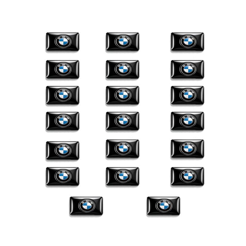4/10/20pcs Car Steering Wheel Interior Sticker Decorative Accessories For BMW X1 X2 X3 X5 X4 X6 X7 iX3 F20 F10 F07 E70 E46 E90 E hbcp90 bzlk8