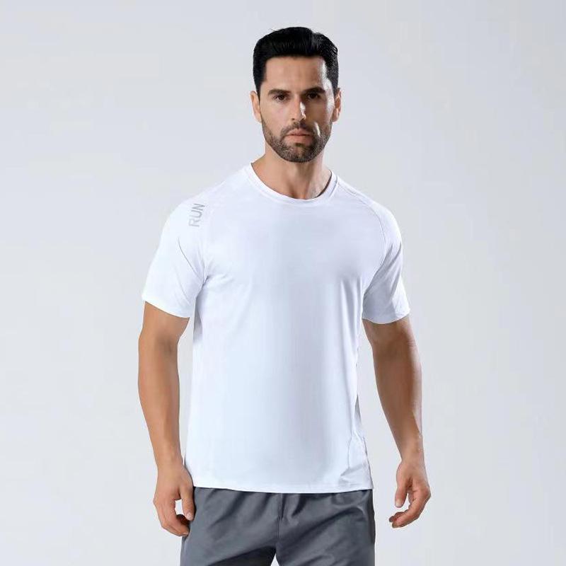 2024 Men's Summer Quick-Dry Elastic Short Sleeve Running T-Shirt