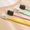 Adorable Kitten Shaped Toothbrush Protector Hygienic Travel Essential For Adults Kids