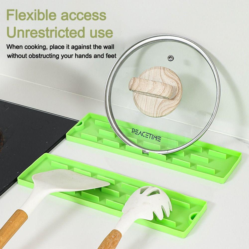 Multi-function Countertop Pot Lid Storage Mat Splash Non-Slip Kitchen Sink Pad Countertop Protector Silicone Drain Mat
