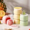 3Pcs Ice Cube Mold Food Grade BPA-Free Heat Cold Resistant Ice Cube Tray