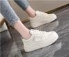 Board shoes women's new spring 2025 small white shoes versatile platform niche bread shoes casual sports shoes