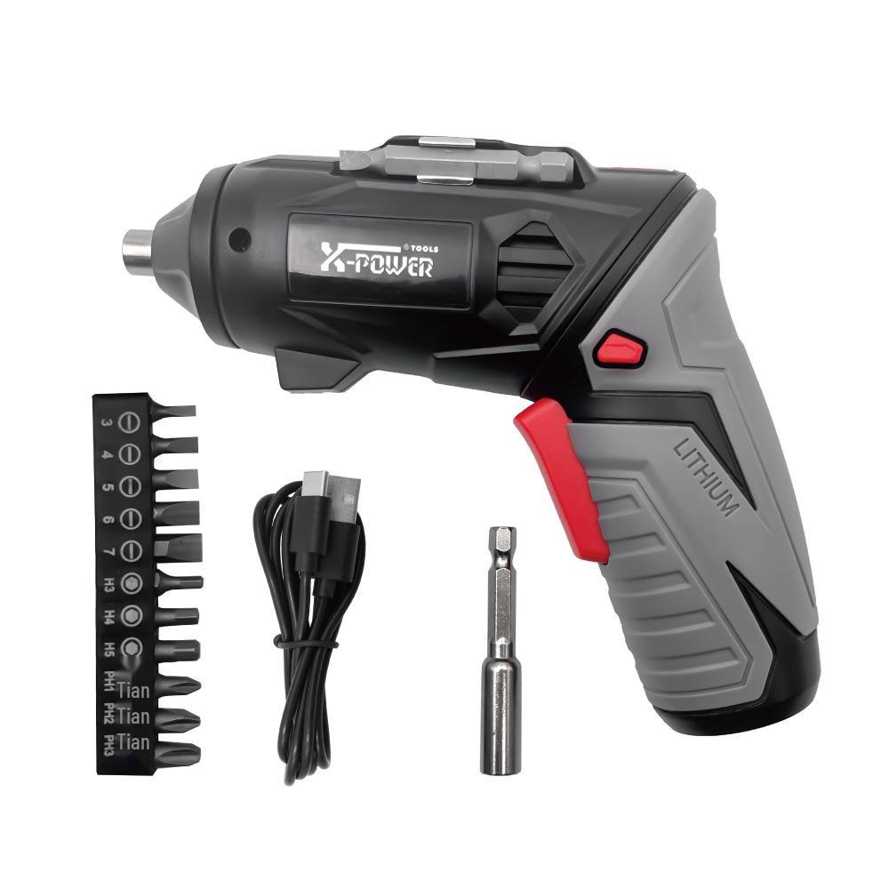 3.6V Rechargeable Mini Cordless Screwdriver with Special Storage Design