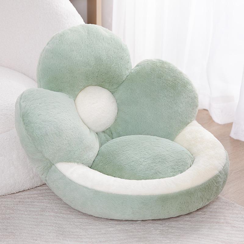 Flower Pillow Cushion Creative Plush Cushion Multicolor Soft Home Cushion Against the Waist Girls Nap Pillow Bedroom Seat Pillow
