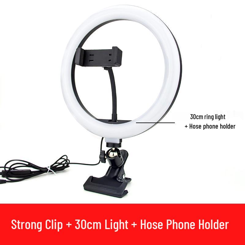 Universal Metal Desktop Stand for Mobile Live Streaming & Photography - Strong Clip, 1/4" Extension