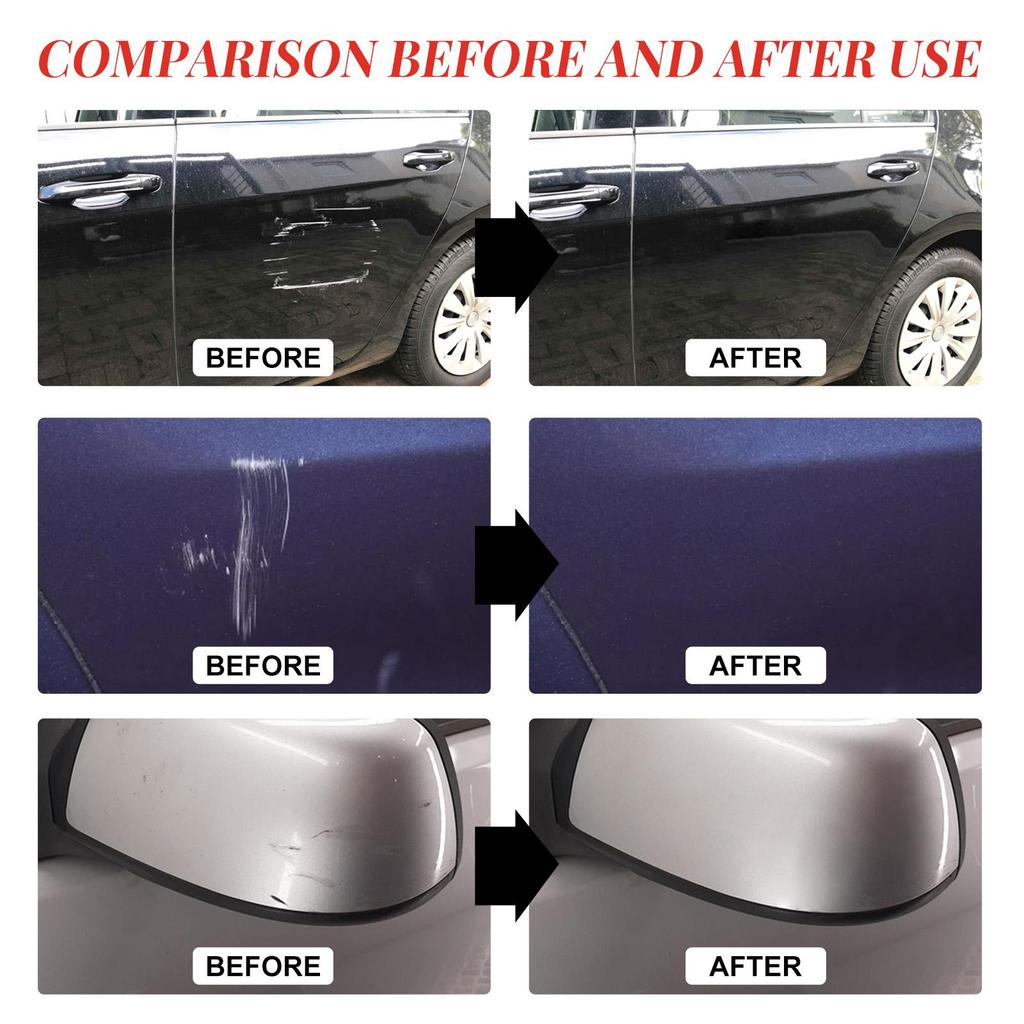 Homonth Car Scratch Repair Wax - Paint Scratch Remover & Polish, Non-Toxic, Auto Paint Care, Paint Restoration, Car Paint Scratch Remover