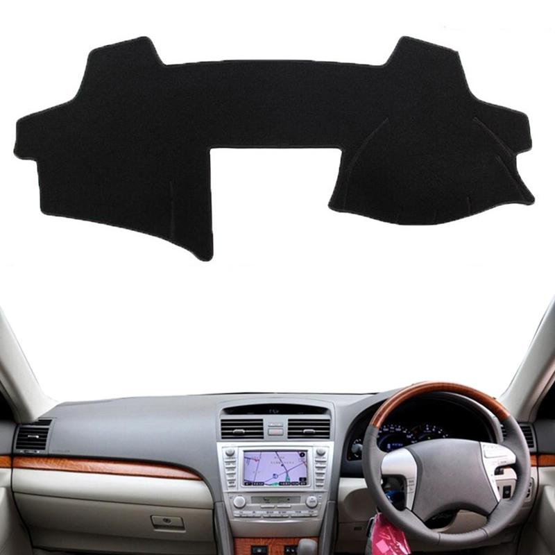 För Toyota Camry Aurion XV40 2007-2009 2010 2011 Dashmat Instrumentbräda Skydd Matta Kuddar Anti-UV Solskydd Skydda Matta Biltillbehör
