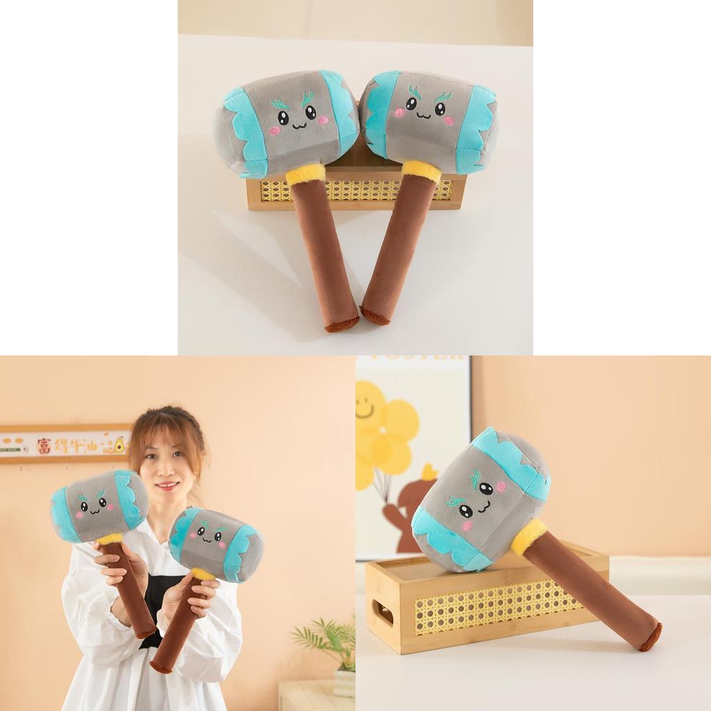 Plush Hammer Toy Soft Stress Relief Toy For Kids And Adults