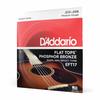 D'Addario Acoustic Guitar Strings, Flat Tops, Phosphor Bronze, Medium, .013-.056, EFT17