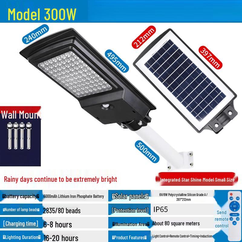 

JunDingYing Starry Solar Motion Sensor Courtyard Light