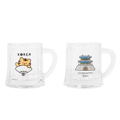 Korea Artbox „Koreou inspirovaná“ sada sklenic na soju – Sungnyemun (2P)