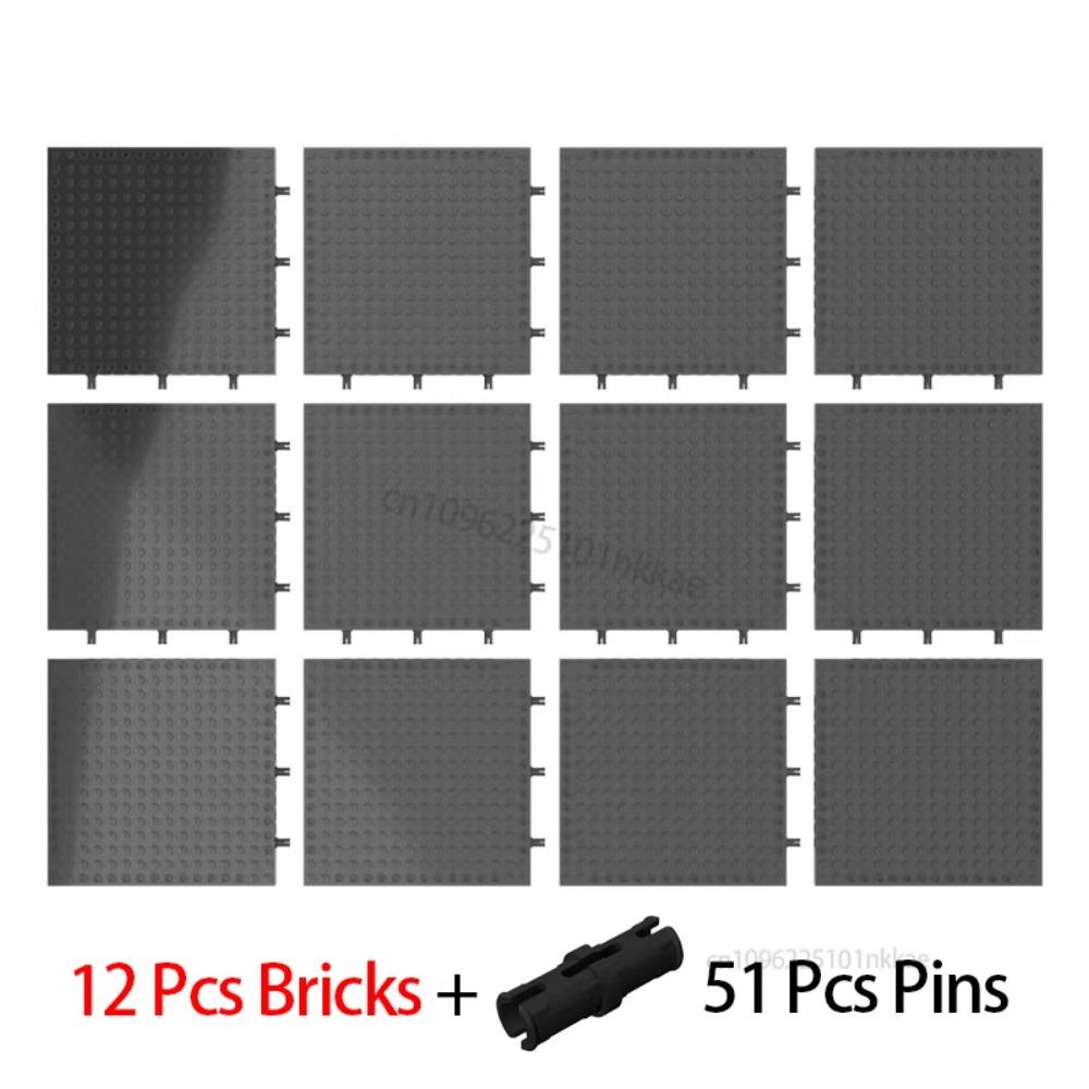 Wholesale 16X16 Pixel Art Building Blocks Bottom Plate 65803 Bricks Baseplate Part Compatible 31212 21333 98138 Pixel Toys Gifts