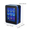 Air Quality Monitor PM2.5 PM1.0 PM10 CO2 Formaldehyde Real Time Display Air Analyzer for Garden House School Greenhouse Yard