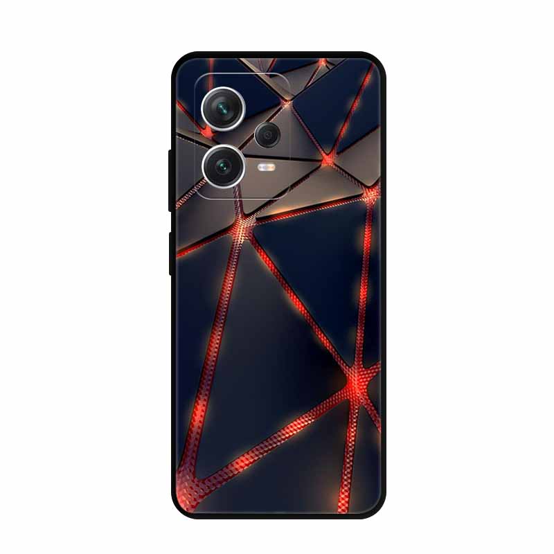For Xiaomi Poco X5 5G Case Fashion Cool Soft TPU Phone Cover For Xiaomi Poco X5 Pro Funda POCOX5 X 5 X5Pro 2023 Shockproof Bags