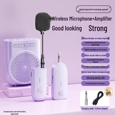 Children's Wireless Microphone Amplifier CN Plug (adapter Included)