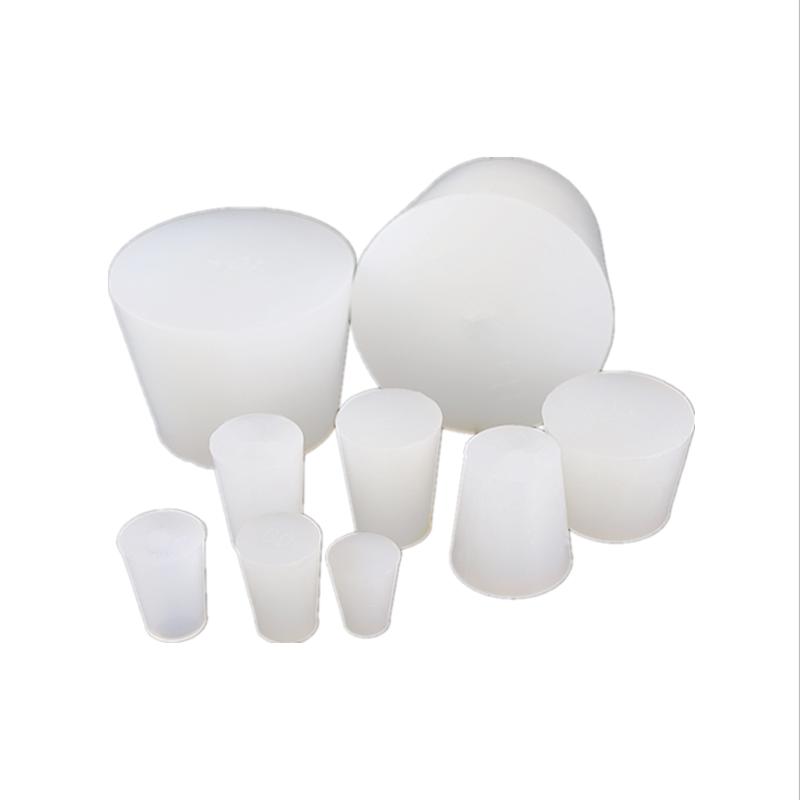Food-Grade Silicone Stopper: Solid Rubber Plug for Wine Bottles, Erlenmeyer Flasks, Test Tubes, & More.