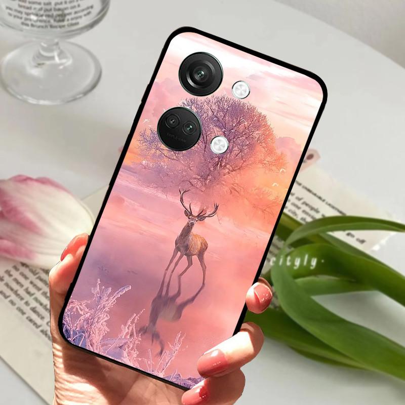 Pro pouzdro One Plus Nord3 5G Malované silikonové měkké ochranné kryty pro telefon OnePlus Nord 3 5G Pouzdra na telefon 1+ Nord3 TPU Fundas Mramorové