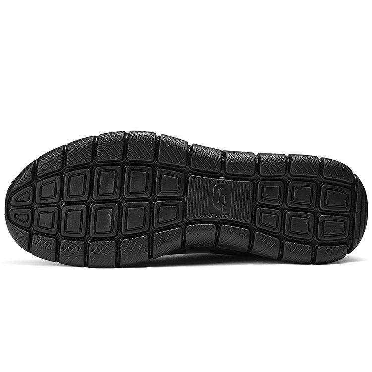 Skechers Men Black Low Top Sport Casual Shoes 232698-BBK