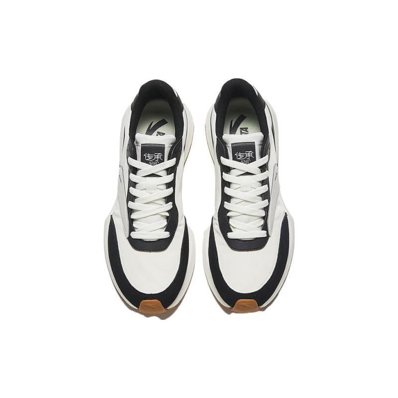 Anta Low top Slip Resistant Abrasion Resistant Sports Casual Shoes Men's Black White Brown Sneakers 112338879-1