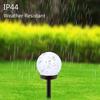 Solar Light Circular Ball LED Light Courtyard Garden Outdoor Solar Light