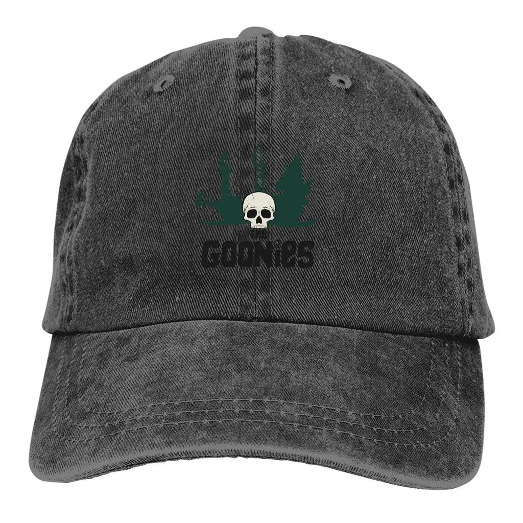 Pure Color Dad Hats Cool Women's Hat Sun Visor Baseball Caps The Goonies Movie Peaked Cap