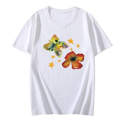 Adrianne Lenker Songs Starry T-shirt Cotton Summer Short Sleeve T Shirts Streetwear Unisex Hip Hop Men Women Tshirt Graphic Tees