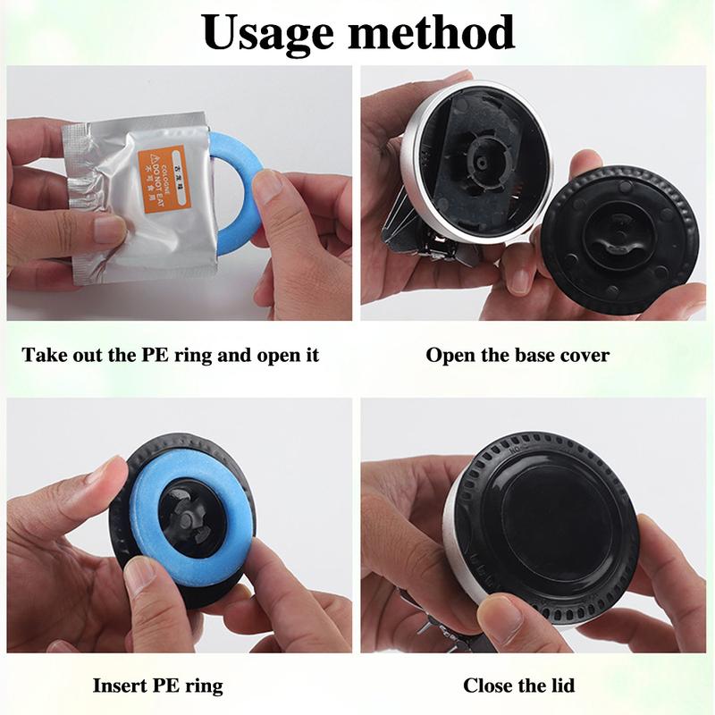 New Solar Fighter Car Air Freshener Propeller Rotate Perfume Fragrance Decoration Flavoring Supplies Interior Accessories