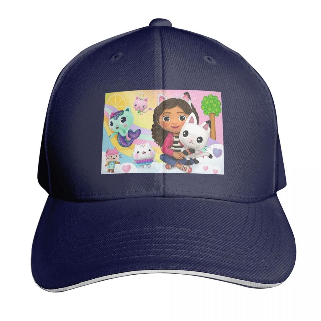 Nordic Gabby Cat Pandy Paws Cap Fashion Casual Baseball Caps Adjustable Hat Hip Hop Summer Unisex Baseball Hats Polychromatic