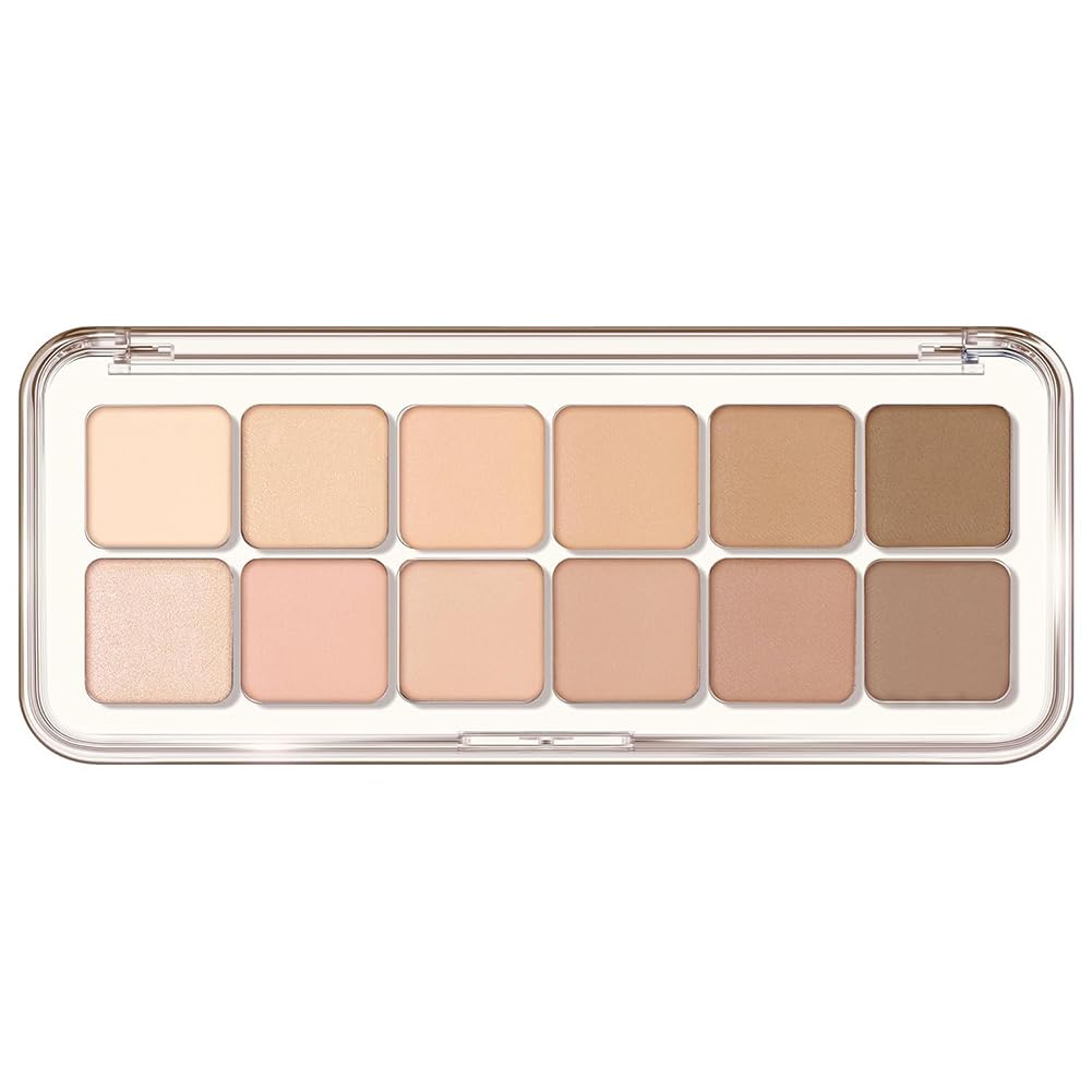 

12-color matte eyeshadow palette. Excellent pigmentation long-lasting ideal foundation makeup. Easy use beginners wide variety colors. Perfect natural